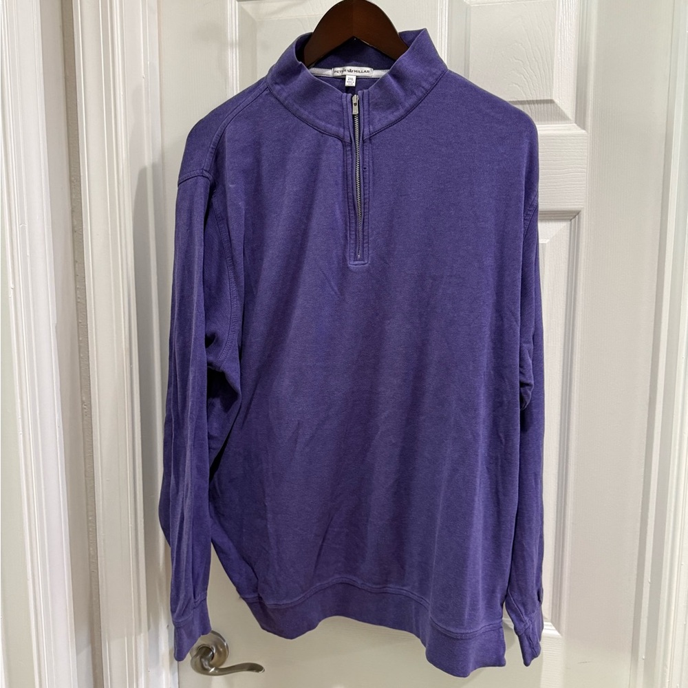 Peter Millar Men's Zip-Up Pullover Sweater
